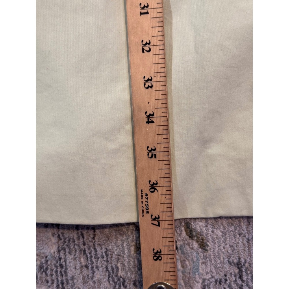 Eileen Fisher Cream Button-Front Trench Coat - Picture 8 of 8